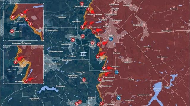 Критическое положение ВСУ под Бахмутом. Прорыв обороны ВСУ под Авдеевкой. Названы потери ВСУ смотреть онлайн