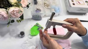 Пресс для установки бусин