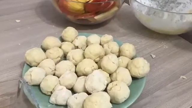 #готовим_с_hey_leute | Немецкие сладкие галушки Apfel Und Klum