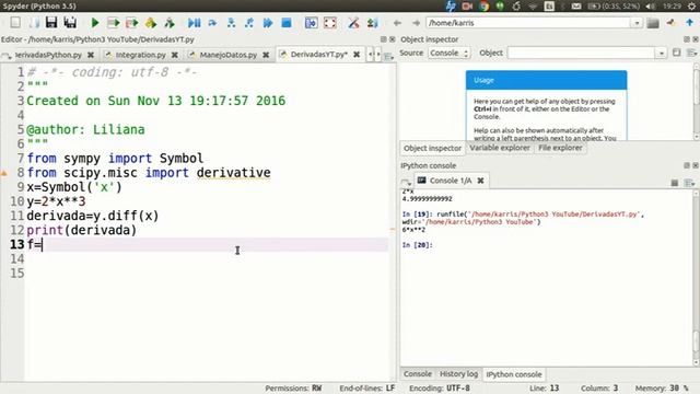 Python: Derivadas simbólicas y numéricas смотреть онлайн