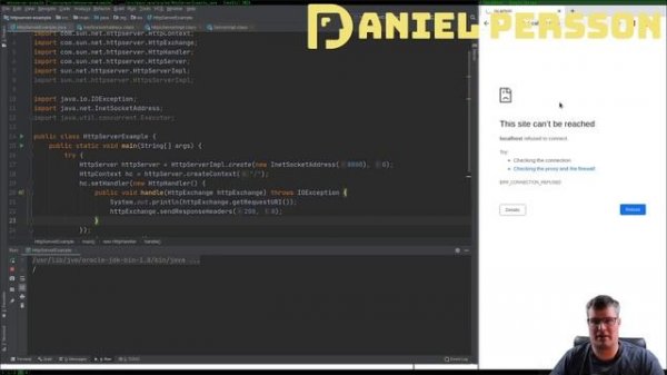 Web server in pure Java