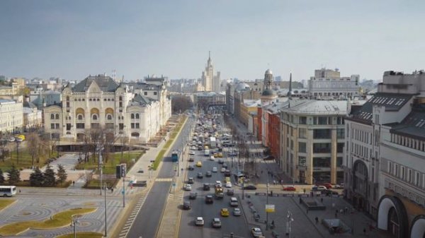 Moscow, Russia Tour by drone [4k]