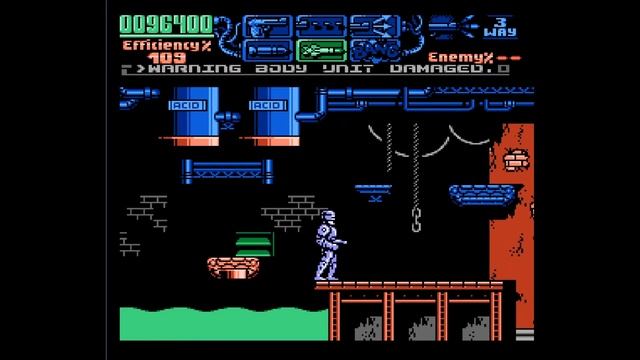 Dendy Memories ▶ Robocop: прохождение Robocop 3 (NES, Famicom, Dendy) смотреть онлайн