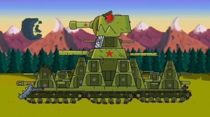 Карл 44 против Кв 44! Мультики про танки!