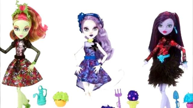 Monster High Venus McFlytrap Gloom and Bloom обзор на русском смотреть онлайн