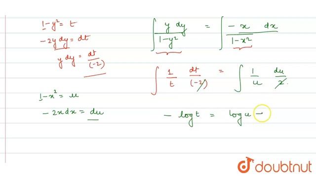 `(x-y^(2)x)dx+(y-x^(2)y)dy=0` Solve the differential equation. смотреть онлайн
