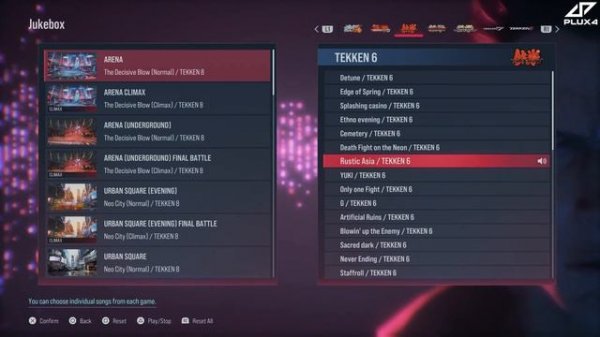 TEKKEN 8 Jukebox Mode - Full TEKKEN Series Jukebox Soundtrack Playlist