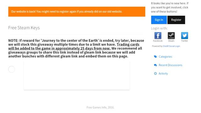 Как бесплатно получить стим ключ игры Journey to the center of the Earth !FREE смотреть онлайн