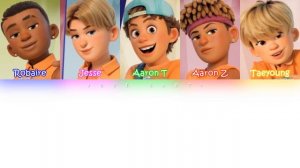 4*TOWN (From Turning Red) Nobody Like U - Color Coded Lyrics