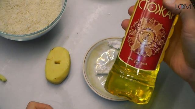 Светильник из картошки DIY Доктор Лом Dr. Lom