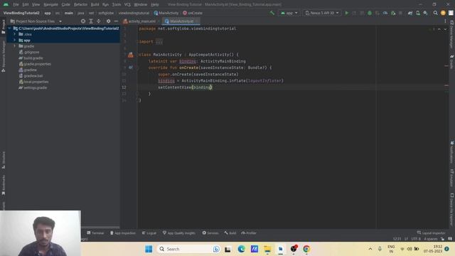 Learn How to use View Binding in our Android App in just 10 minutes смотреть онлайн