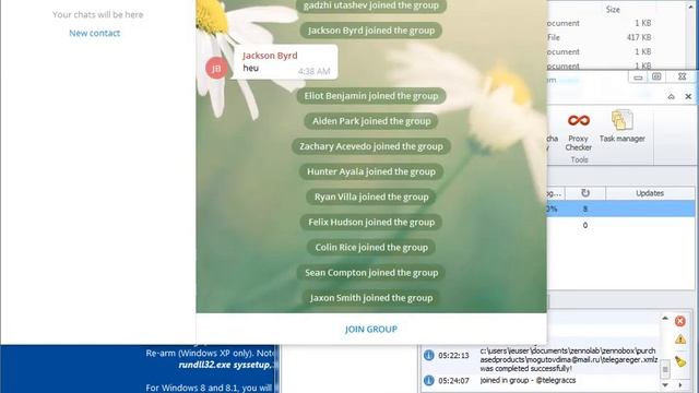 Auto registration (creation) accounts of Telegram with Telegram Kit 1 смотреть онлайн