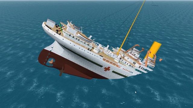 The Fast Sinking Of The HMHS Britannic | Virtual Sailor 7 смотреть онлайн