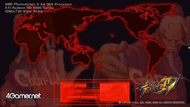 Street Fighter 4 Benchmark @ Phenom II 965 @ Radeon HD 5850 Xtreme смотреть онлайн