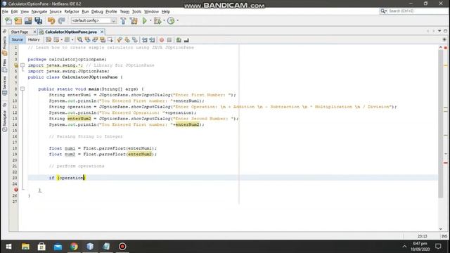 LEARN HOW TO CREATE SIMPLE CALCULATOR || Java || JOptionPane смотреть онлайн