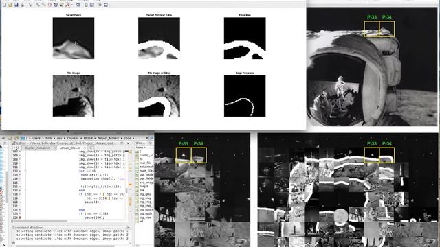 Mosaic Template Matching Demo смотреть онлайн