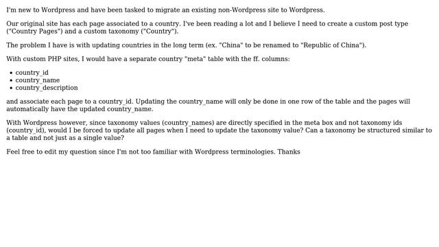 Wordpress: Renaming Custom Taxonomy Values смотреть онлайн