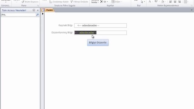 56-Microsoft Access VBA Dersleri Trim Fonksiyonu Kullanımı смотреть онлайн