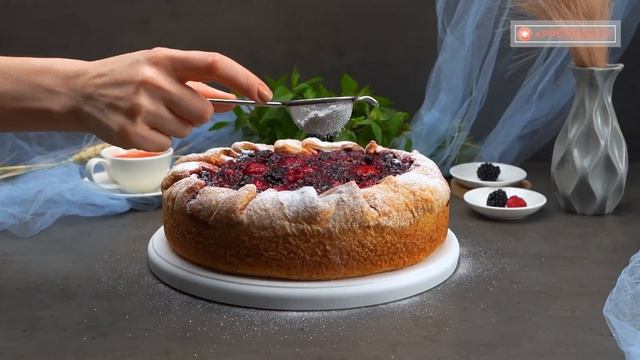 Тарт, который покорил миллионы хозяек - из слоеного теста и ягод! смотреть онлайн