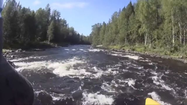 Река Кереть, порог Мураш смотреть онлайн