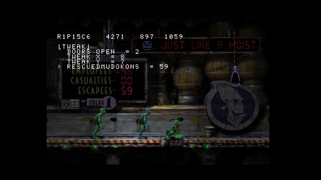 Oddworld Abe Oddysse PS1 Demo Debug Functionalities Restored смотреть онлайн