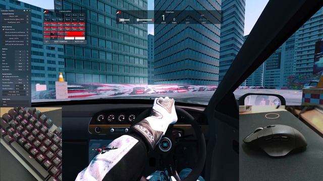 Assetto Corsa - Parking Lot Amateur Drifting (Keyboard + Mouse Gameplay) смотреть онлайн
