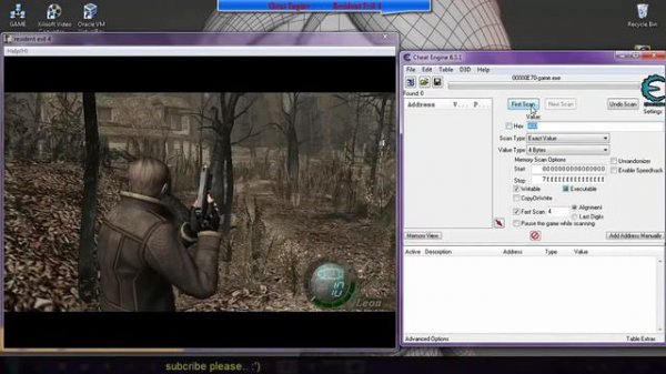 Cheat engine Resident evil 4
