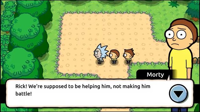 Pocket Mortys Rick and Morty mobile game смотреть онлайн