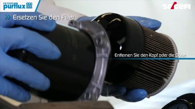 Purflux - Wartung Kraftstofffilter C826 смотреть онлайн
