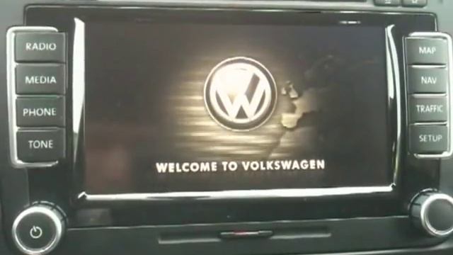 Logo in RNS 510 Jetta VI смотреть онлайн
