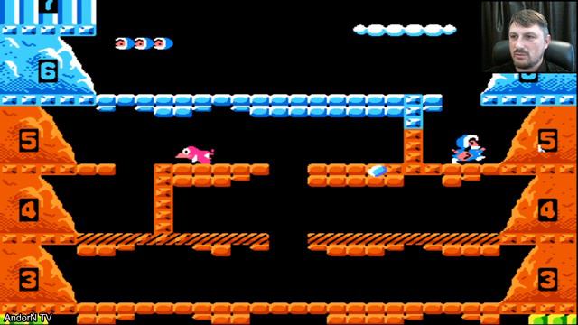 Игра на Денди (Dendy Game) Ледяной альпинист (Ice Climber)
