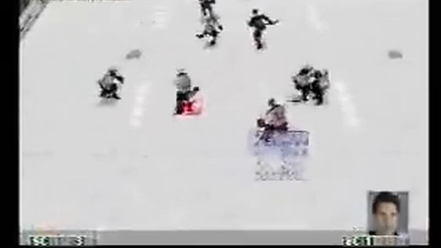NHL Blades of Steel 2000 PS1 - Gameplay footage part 2 of 3 смотреть онлайн
