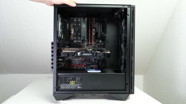 ausgepackt & angefasst: MSI MPG Gungnir 110R - Gaming-Gehäuse mit RGB-Lüftern und halber Glasfront смотреть онлайн