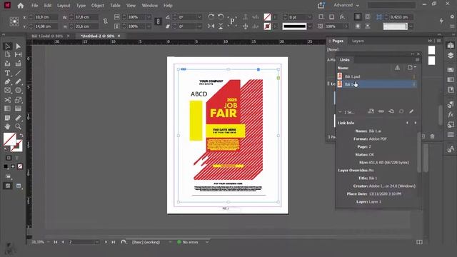Lesson 49 Import một file PSD Photoshop, EPS, AI illustrator vào trongInDesign 2021 | Mr.Đại смотреть онлайн