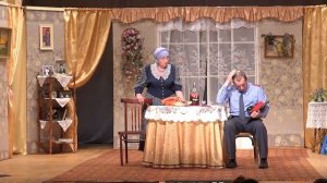 Спектакль «Тетки».  Брейтовский народный театр.  Действие первое