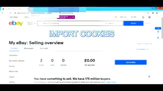How to export/import cookies in Google chrome from eBay смотреть онлайн