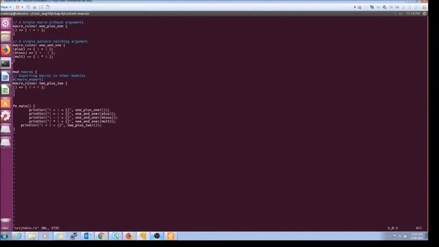 Rust Programming Cookbook | 6. Expressing Yourself with Macros смотреть онлайн