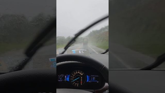 piloto automático adaptativo ACC ford edge 2012 em forte chuva смотреть онлайн