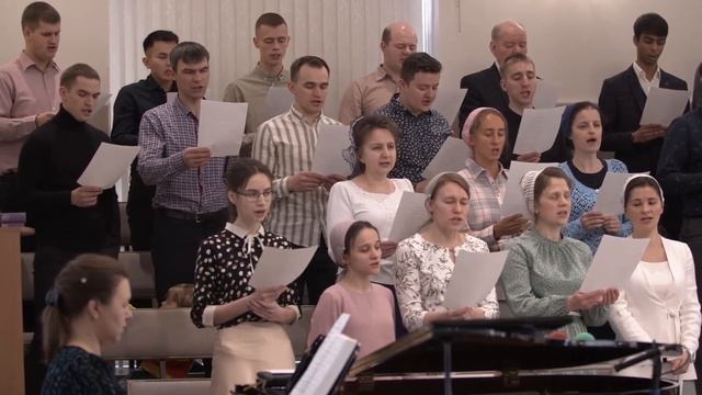 Боже пребудь Ты с нами | Христианское пение | г.Барнаул | МСЦ ЕХБ смотреть онлайн