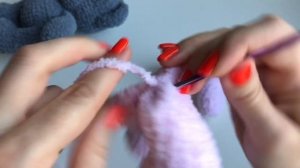 Мишка крючком из Alize softy plus. МК. Часть 2
