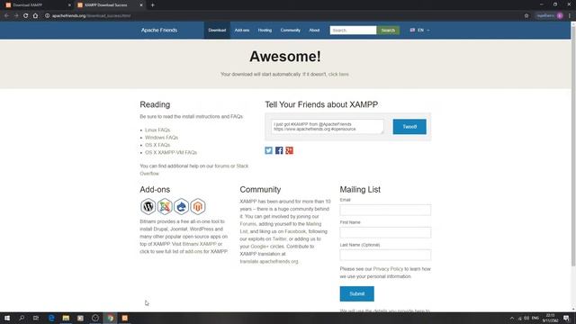 ติดตั้ง XAMPP for Windows 7.3.11 / PHP 7.3.11 смотреть онлайн