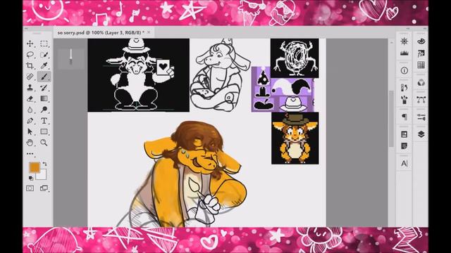 so sorry | undertale SPEEDPAINT смотреть онлайн