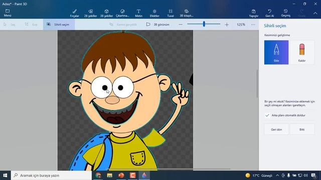 Paint ile Fotoğrafın Arka Planını Şeffaf Yapmak (jpg to png) смотреть онлайн
