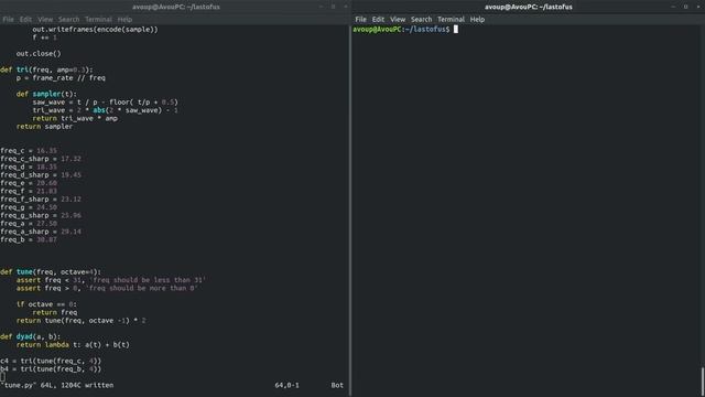 Python sound: The last of us main theme in Python 3 - tutorial смотреть онлайн