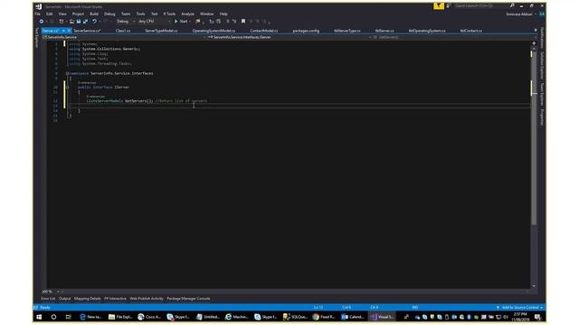 Session 03: Service Layer Project смотреть онлайн