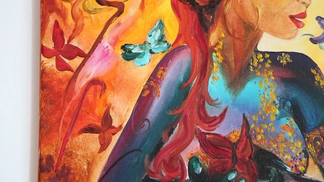 Картина маслом Черная жемчужина смотреть онлайн