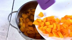 Без молока, сахара и масла. Вкусно и сладко. Каша пшенная с тыквой и бананом на воде