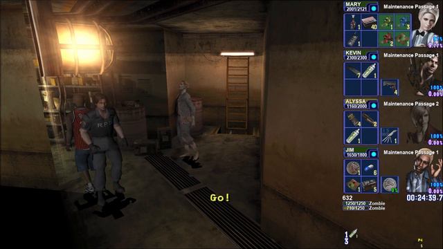 Resident Evil Outbreak File # 2 [Online Gameplay #112] End of The Road смотреть онлайн
