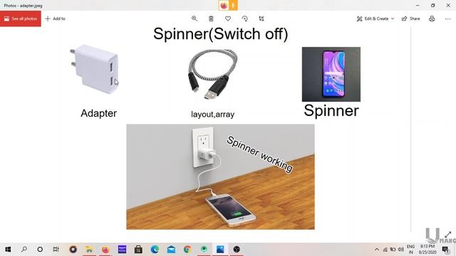 Drop-Down List in Android|Spinners| Android with Firebase| Mobile App Development| Umang Solutions смотреть онлайн