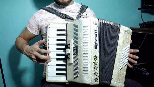 Como tocar La Chona- Los Tucanes de Tijuana- Tutorial acordeón de teclas смотреть онлайн